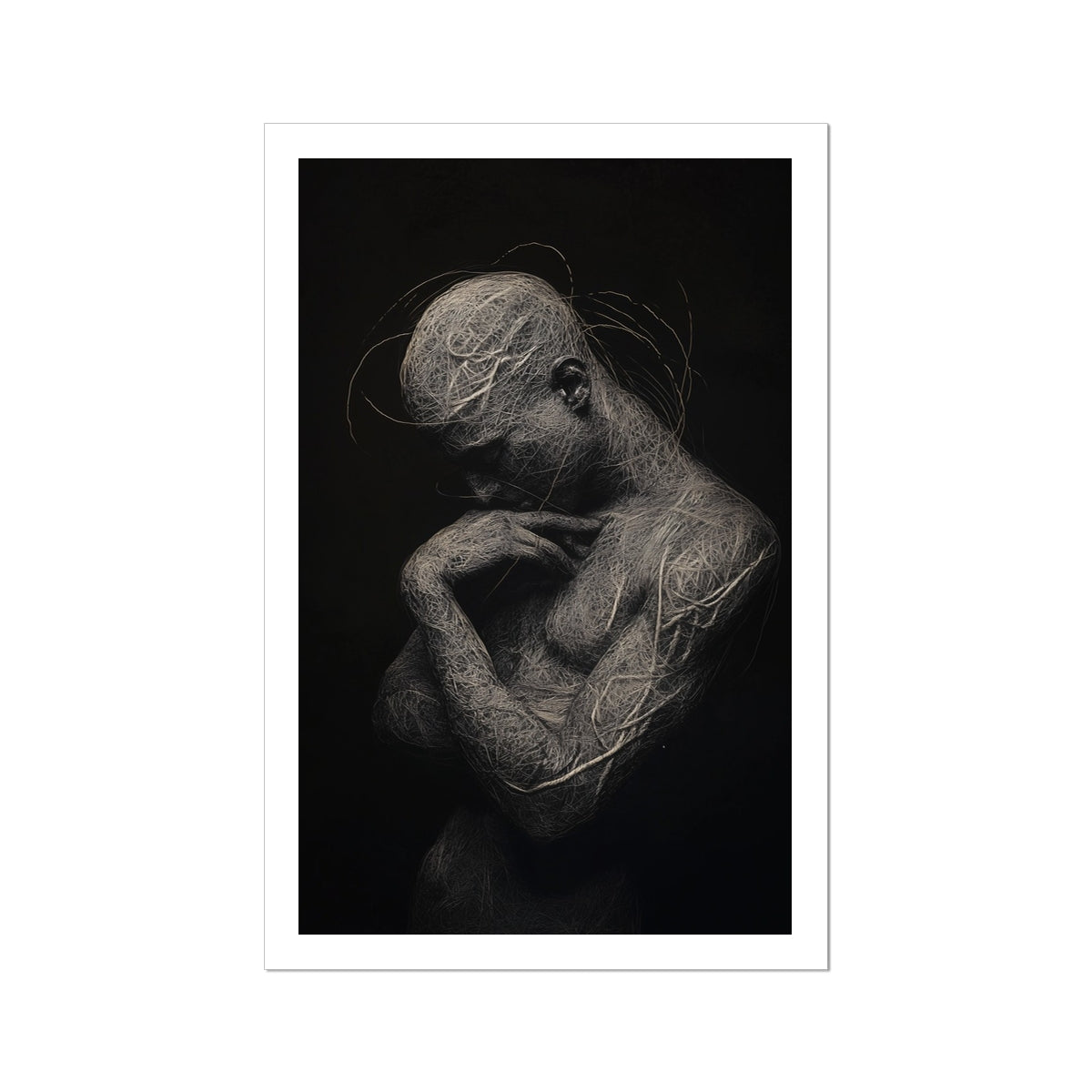 Rope Thinking Hahnemühle German Etching Print