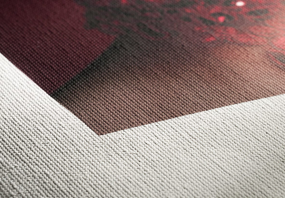 Fotografía de referencia del acabado de lienzo / canvas publicada por MetaOffset