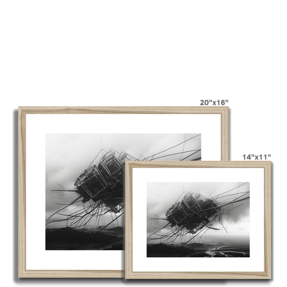 Tide Remains Framed & Mounted Print