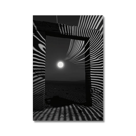 Moonlight shadows Canvas