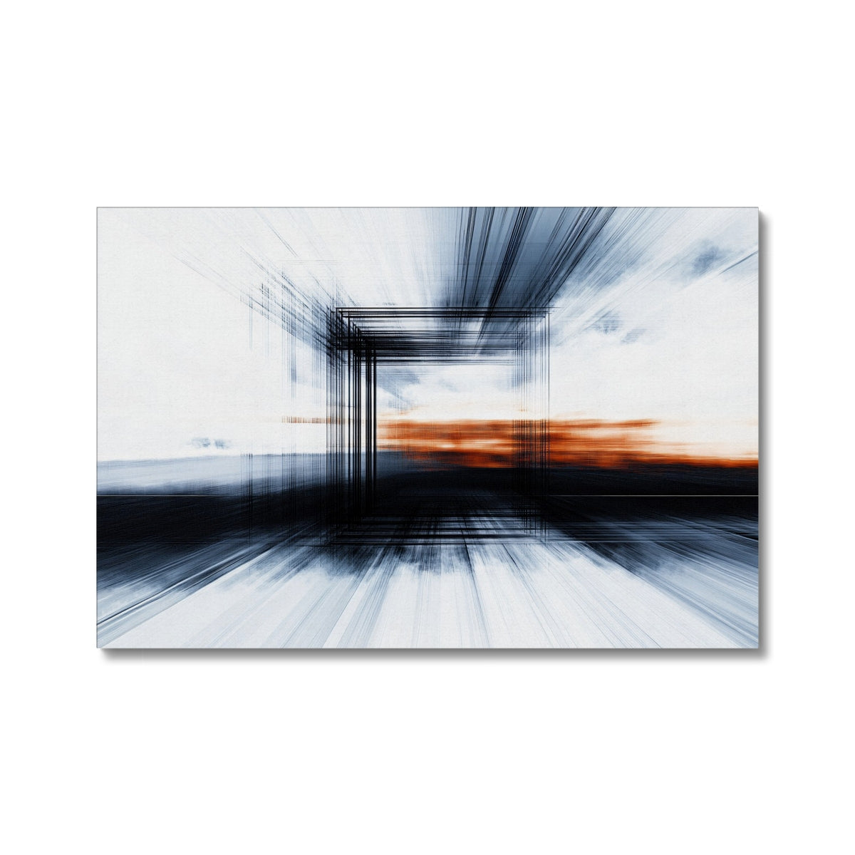 Cube Landscape Canvas