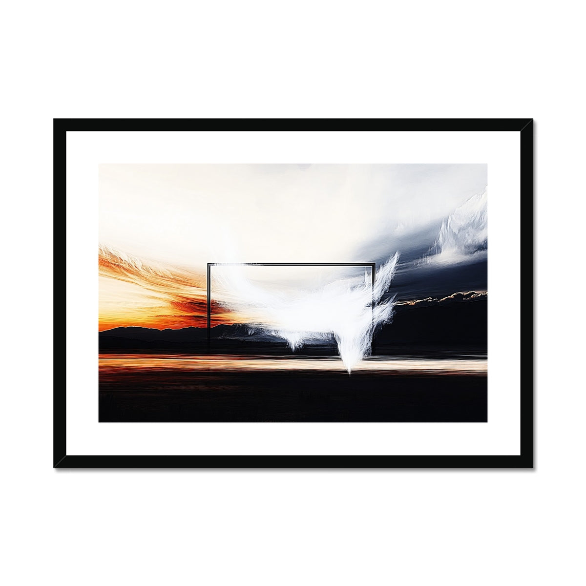 Heavens Landscapes Framed & Mounted Print