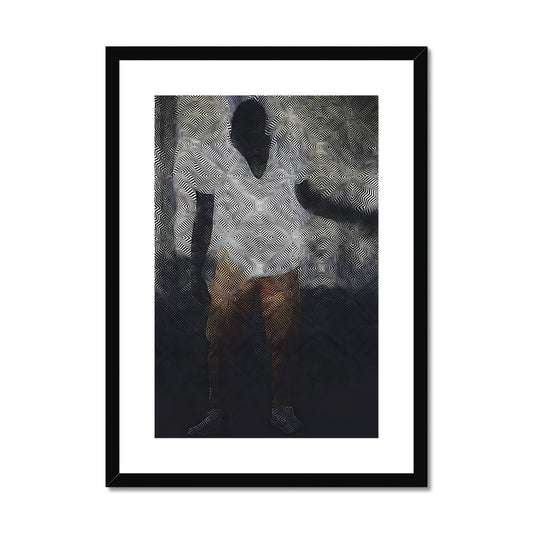 Breake dancer Framed & Mounted Print