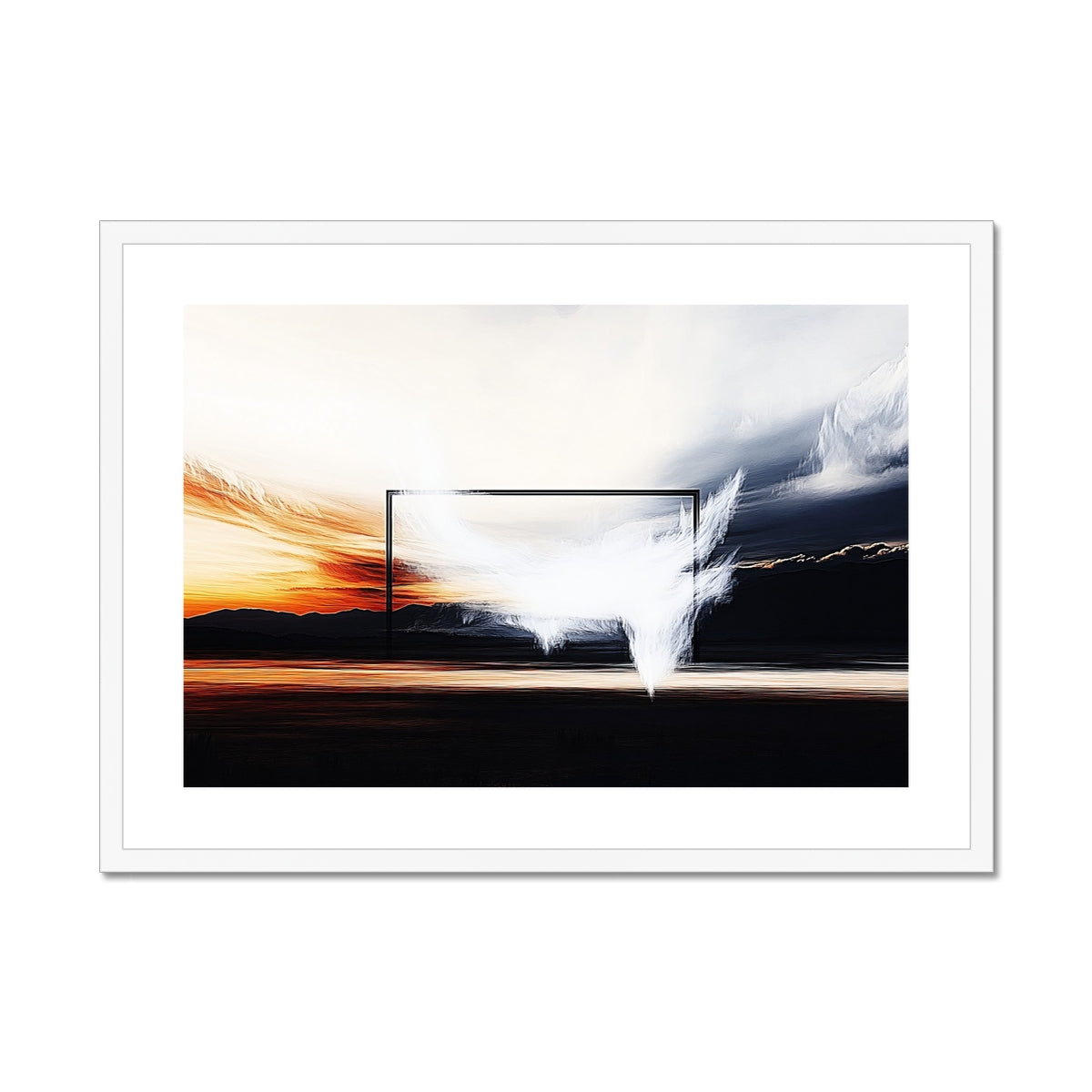 Heavens Landscapes Framed & Mounted Print