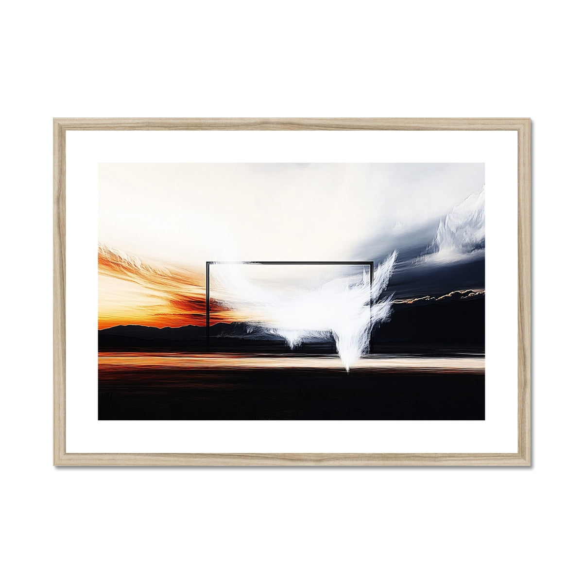 Heavens Landscapes Framed & Mounted Print