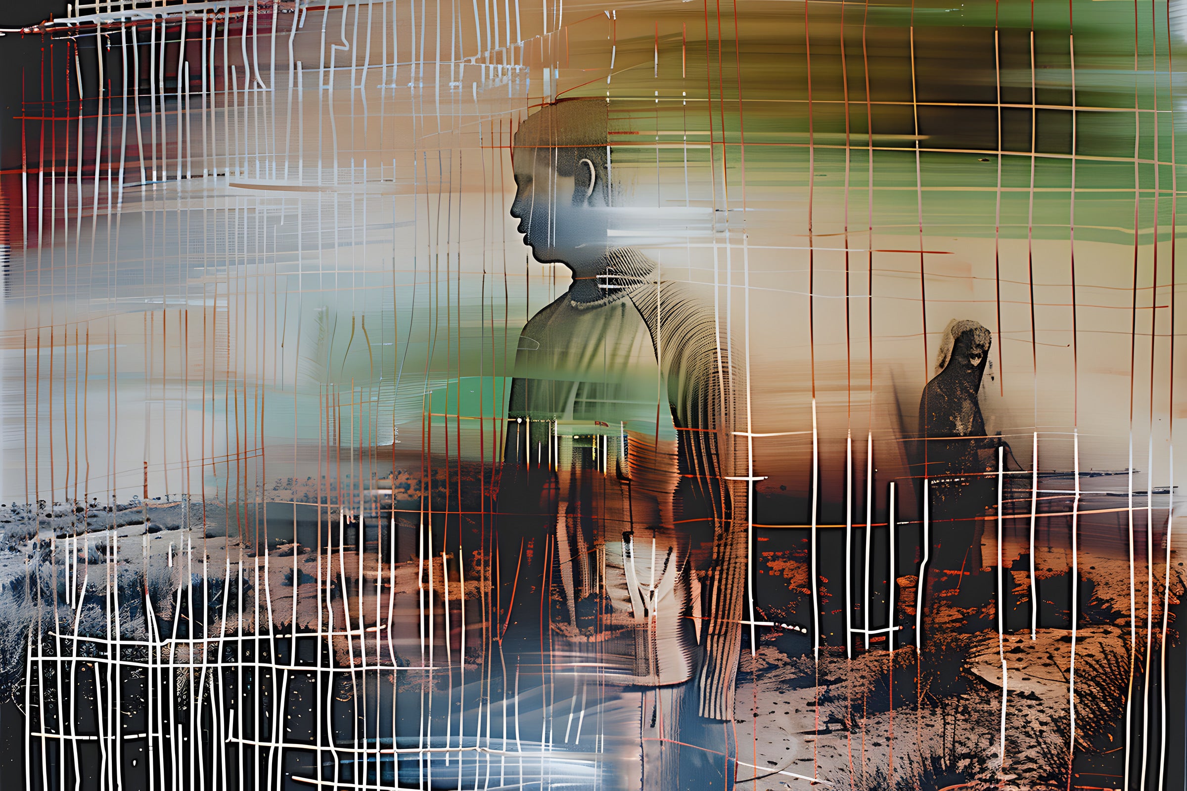 Migrants · Contracampo, obra digital de Fausto Cantú