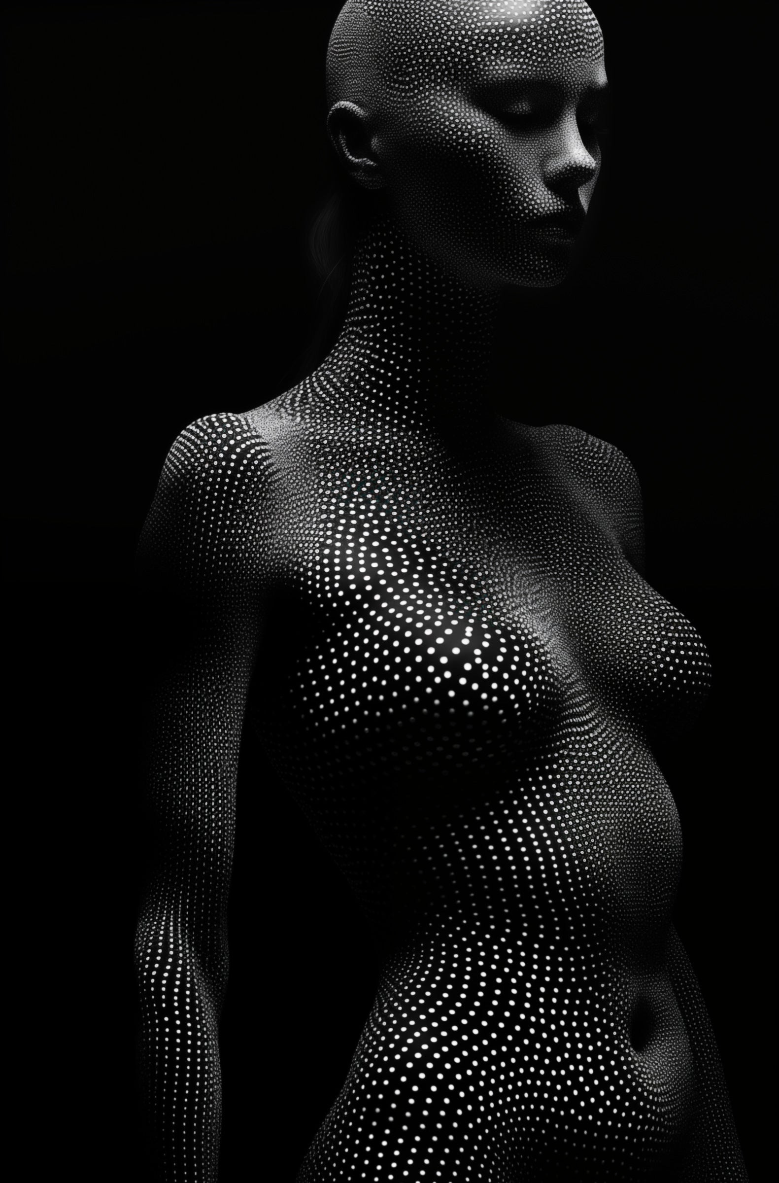 Constelación, obra digital de Fausto Cantú