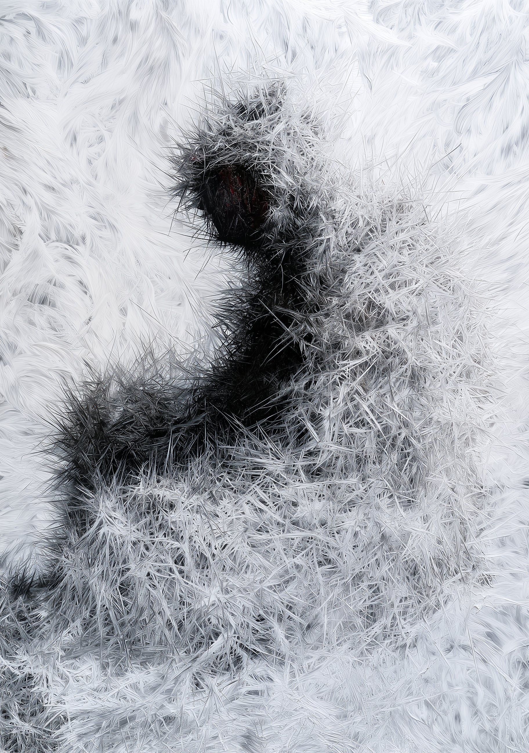 Sitdown · La espera, obra digital de Fausto Cantú