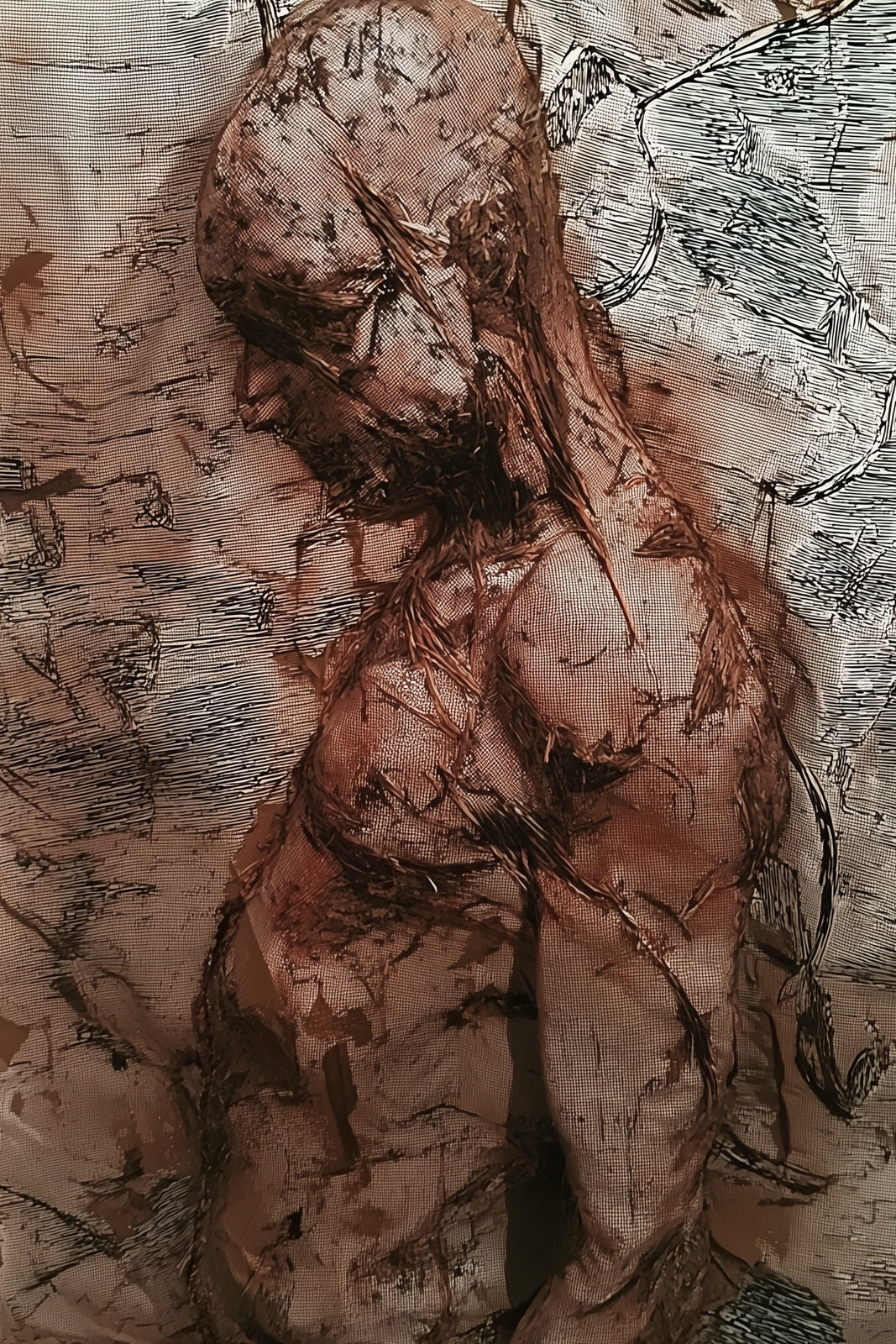 Cartografía del gesto, obra digital de Fausto Cantú